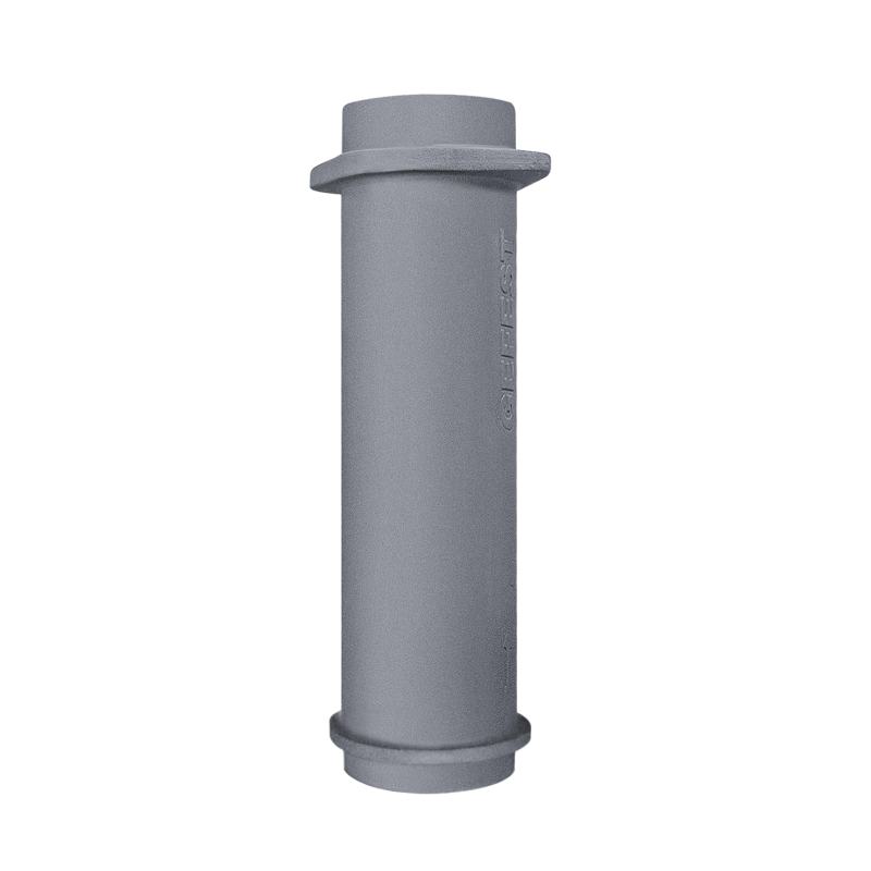 Долна чугунена тръба за комин за печки GEFEST 180 / 500мм