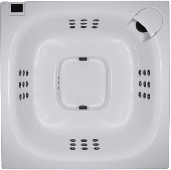 Хидромасажен СПА басейн Novitek Lumispa M