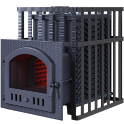 Пещ за сауна на дърва GEFEST - GFS ZK 45 (M) с решетка 