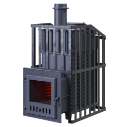 Пещ за сауна на дърва GEFEST - GFS ZK Uragan 25 (M) с решетка 