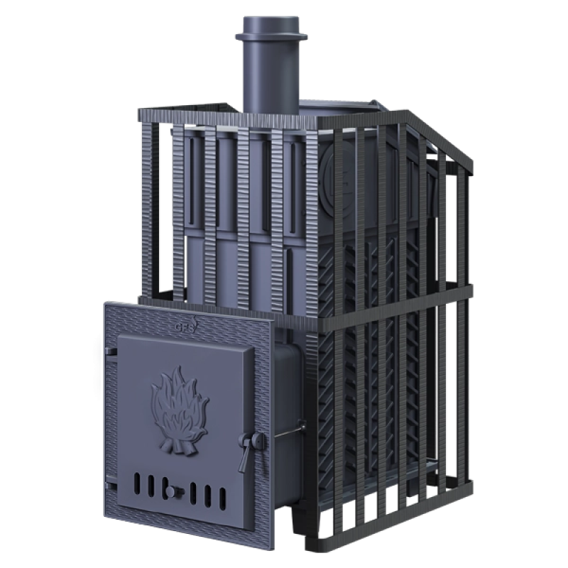 Пещ за сауна на дърва GEFEST - GFS ZK Uragan 25 с решетка