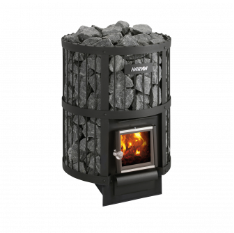 Печка за сауна на дърва - HARVIA Legend 240 BimSchV2, черна