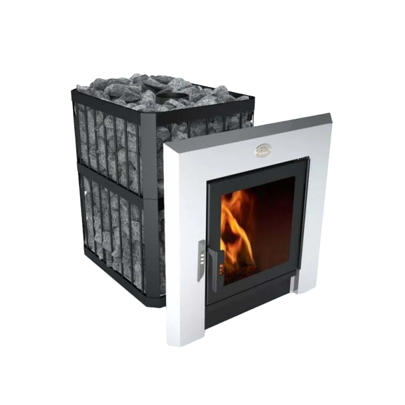 Печка за сауна на дърва - NOVA PANORAMA 18 с мрежа