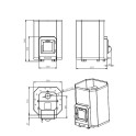 Печка за сауна на дърва - STOVEMAN 24 HEAVY - 2