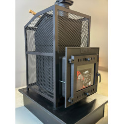Печка за сауна на дърва - SUMMIT Mont Blanc с класическа мрежа  Печка за сауна на дърва - SUMMIT Mont Blanc с класическа мрежа