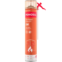 Монтажна пяна PENOSIL Premium FireRated Foam B1  Монтажна пяна PENOSIL Premium FireRated Foam B1