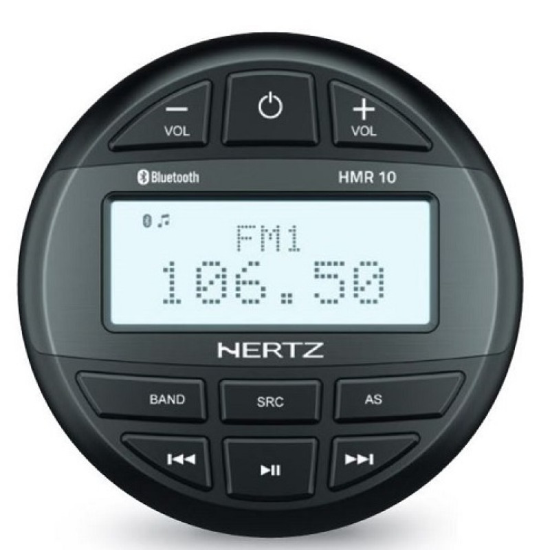 Музикален център HMR 10D, без колони, водоустойчив, черен