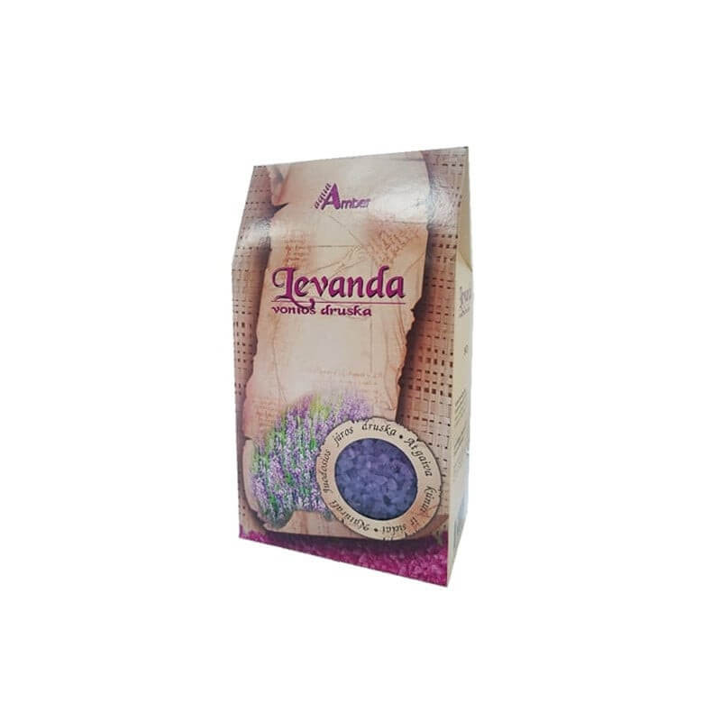 Натурална сол за вана Aqua Amber - Лавандула