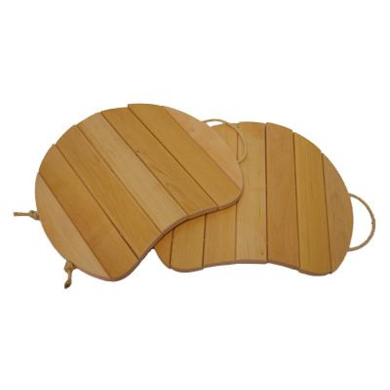 Дървена седалка, висяща