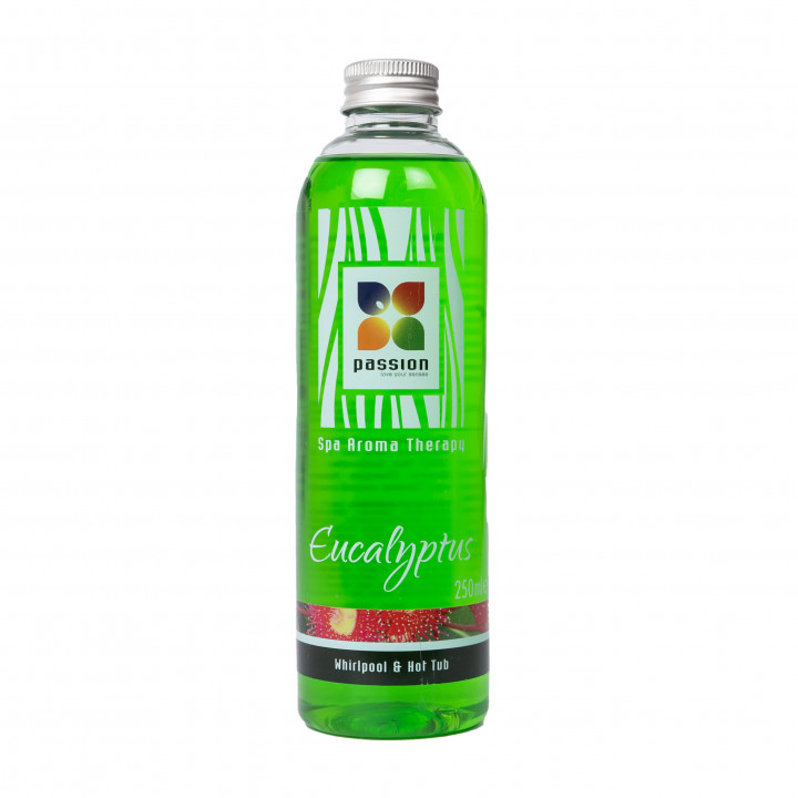 PASSION ароматерапевтичен аромат за спа и хидромасажни вани – Евкалипт, 250 ml