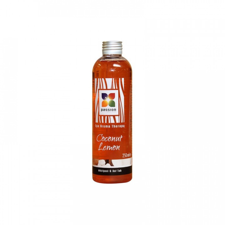 PASSION ароматерапевтичен аромат за спа и хидромасажни вани – Coconut Lemon, 250 ml