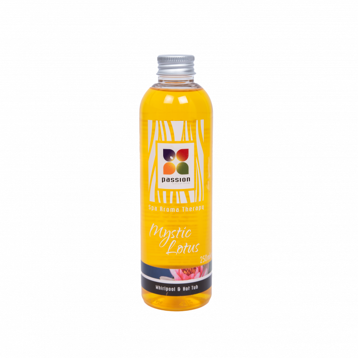 PASSION ароматерапевтичен аромат за хидромасажни вани и горещи вани - Mystic Lotus, 250 ml