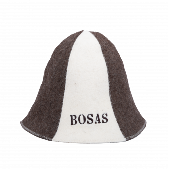 Шапка за сауна - BOSAS, раирана
