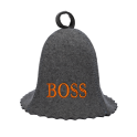Шапка за сауна - BOSS, сива - 0