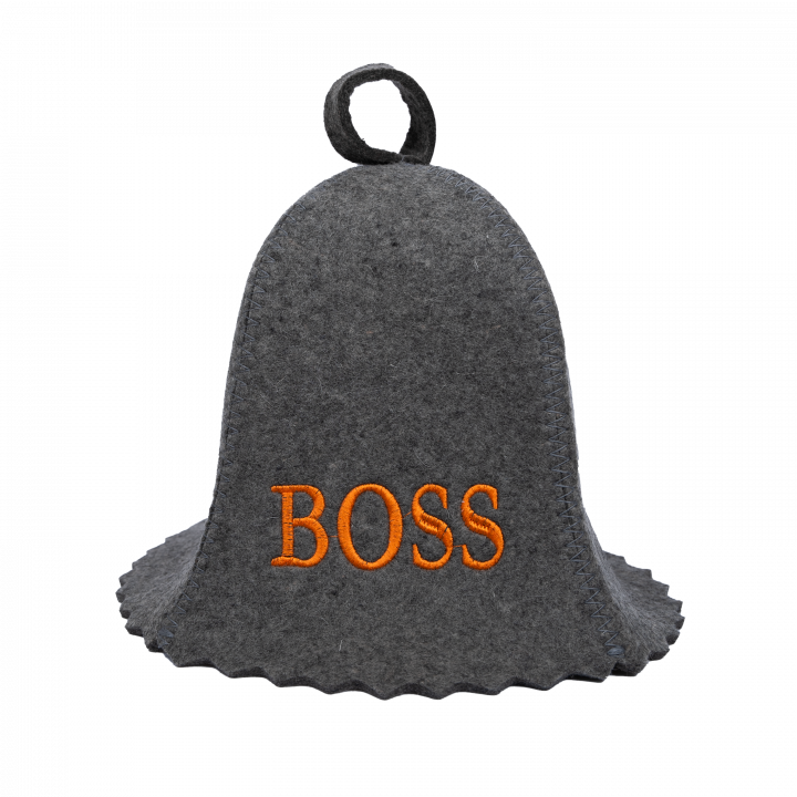 Шапка за сауна - BOSS, сива