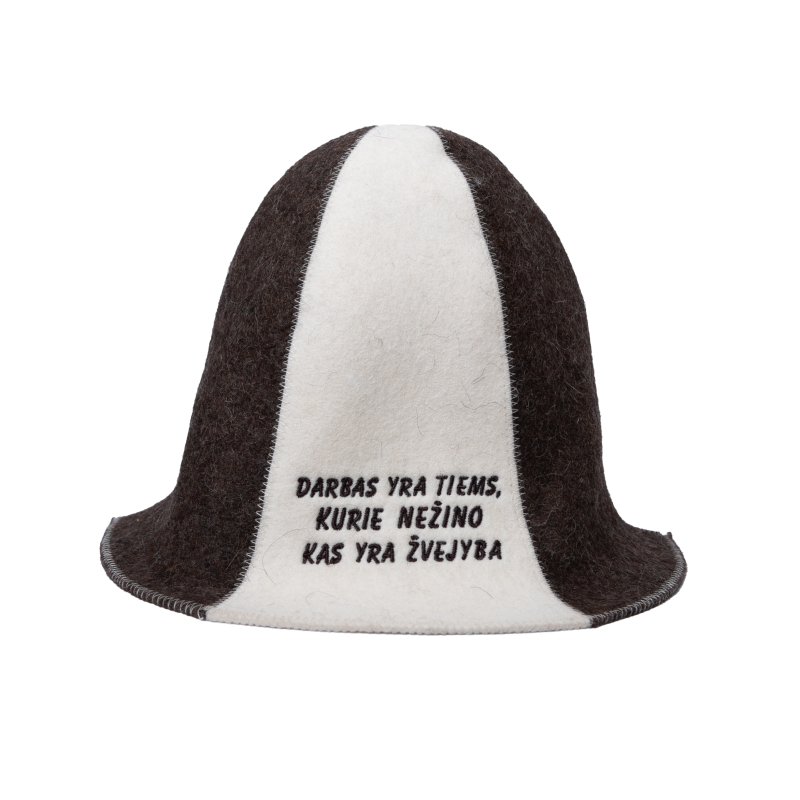 Шапка за сауна - За риболовци, раирана