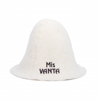 Шапка за сауна - Miss Vanta, бяла