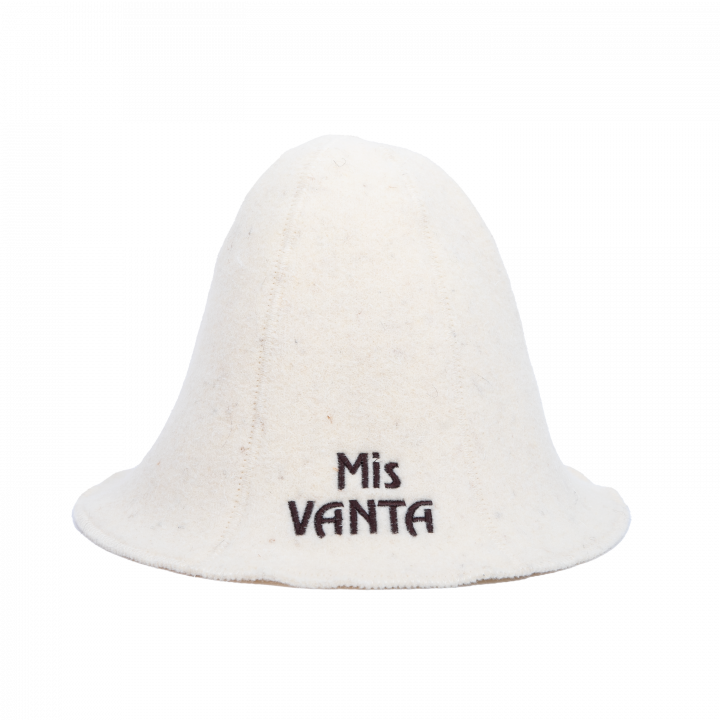 Шапка за сауна - Miss Vanta, бяла