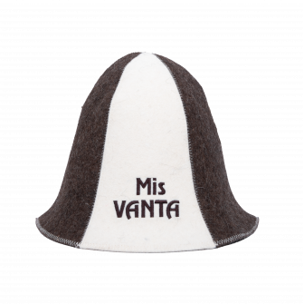 Шапка за сауна - MISS VANTA, раирана