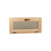 Прозорец за сауна 1000x500, с панти