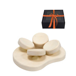 Сауна възглавница за сауна, в подаръчна кутия, дърво трепетлика 