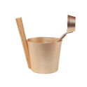 SAUFLEX комплект кофа и черпак 5 л, златни - 1