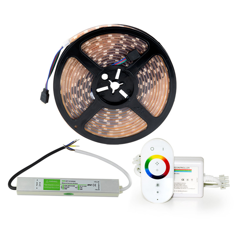 SAUFLEX 5050 LED RGB LUX комплект 14,7 W/m 60 LED/m SAUFLEX 5050 LED RGB LUX комплект 14,7 W/m 60 LED/m