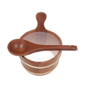 SAUFLEX дървена кофа 4л, кедър - 1