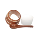 SAUFLEX дървена кофа 4л, кедър - 2