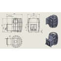 Печка за сауна на дърва - TEPLODAR BARRELL 12 - 8