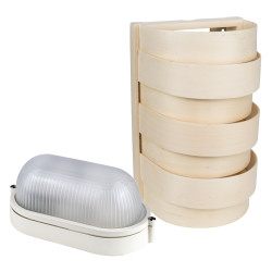 Комплект лампа и решетка Sawo 917-A, трепетлика 