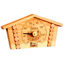 Термометър SAWO - Дървена къща  Термометър SAWO - Дървена къща