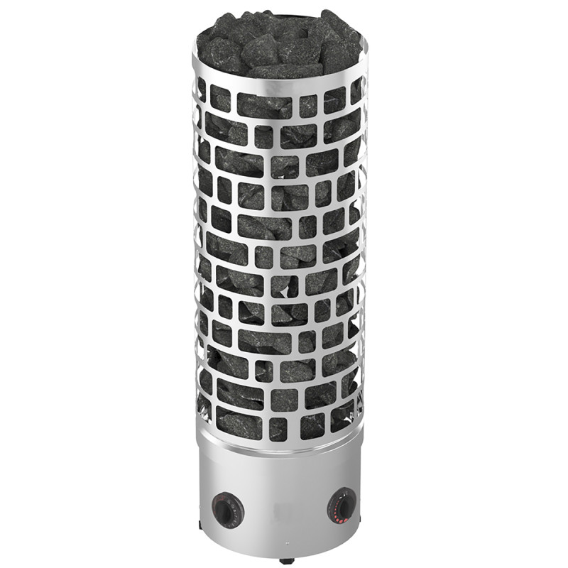 Електрическа печка за сауна – SAWOTEC Ari Round, с контролен блок Електрическа печка за сауна – SAWOTEC Ari Round, с контролен блок