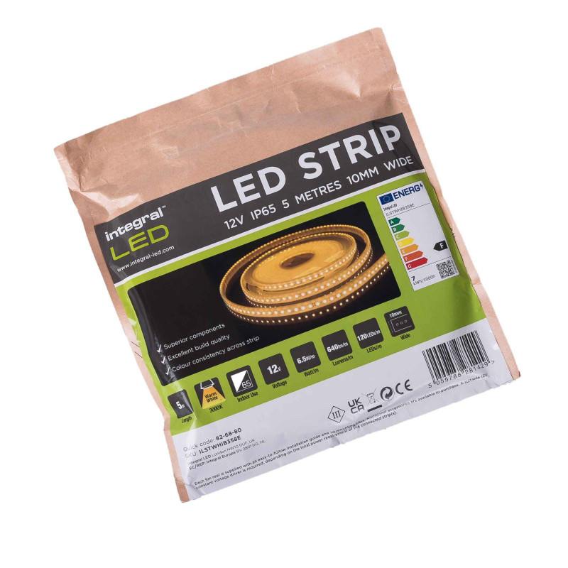 Топло бяла светлина LED 12V