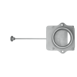 Чугунена димна клапа F115 