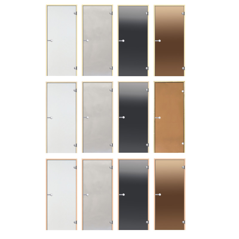 Стъклени врати за сауна HARVIA 7x19