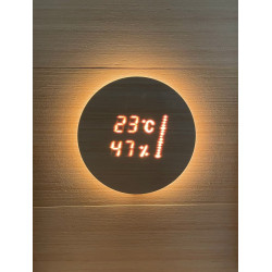 Термометър - хигрометър и електронен пясъчен часовник - CARIITTI ASPECTU 