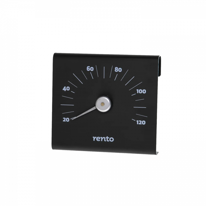 Термометър - RENTO, черен