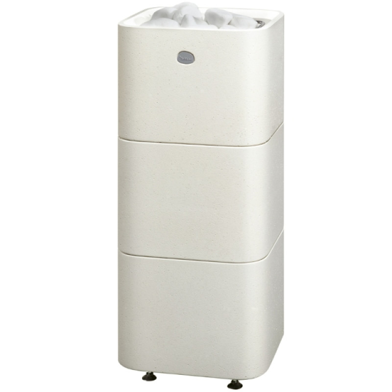 Електрическа печка за сауна TULIKIVI KUURA 2, бяла, с табло за управление