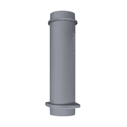 Горна чугунена тръба за комин за печки GEFEST 130/500мм 