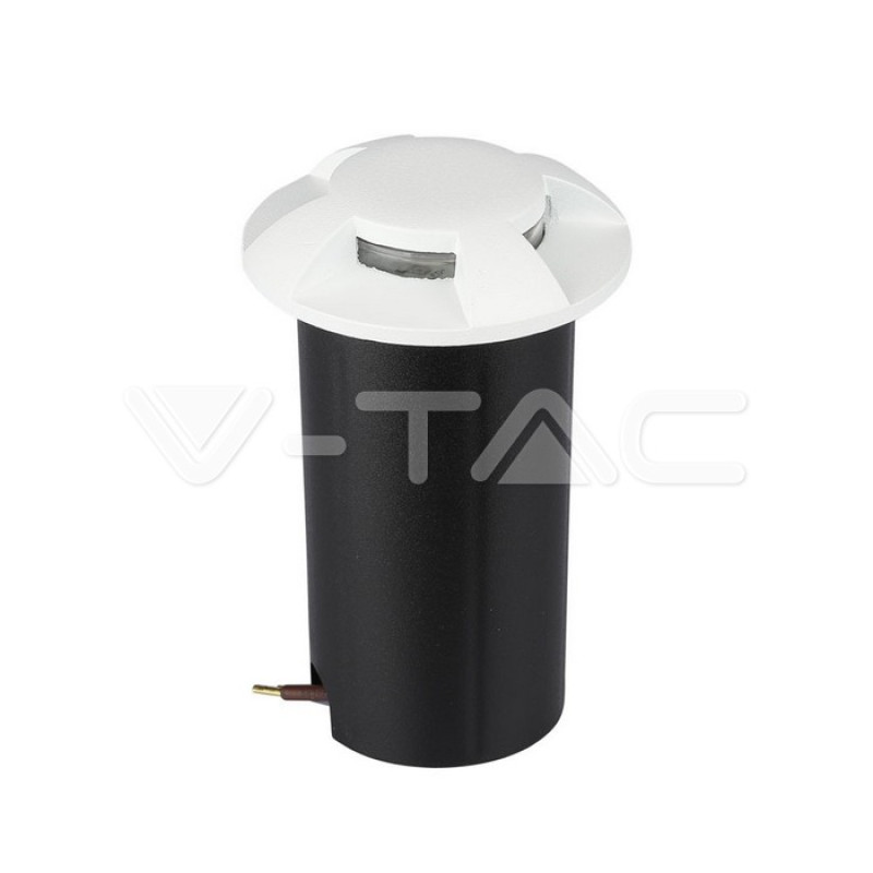 1W LED Steplight White 4 Way 3000K