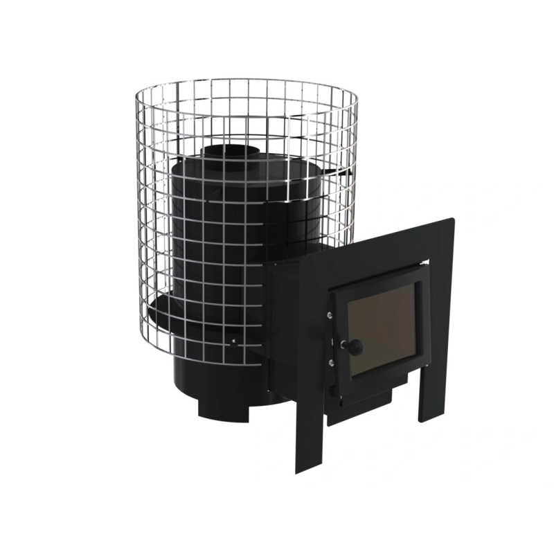 Пещ за сауна на дърва - VILPRA GRANNUS-8-LV с външна горивна камера