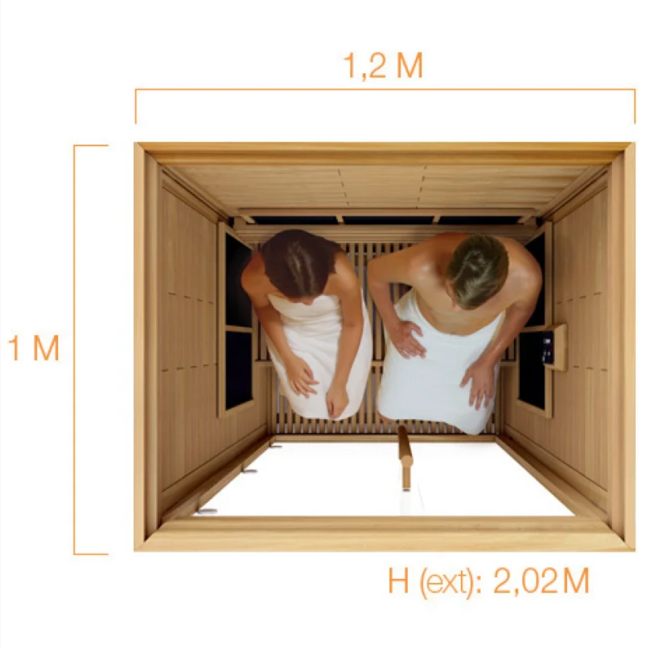 Инфрачервена сауна кабина Sawo